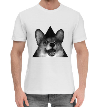 Хлопковая футболка Собачка