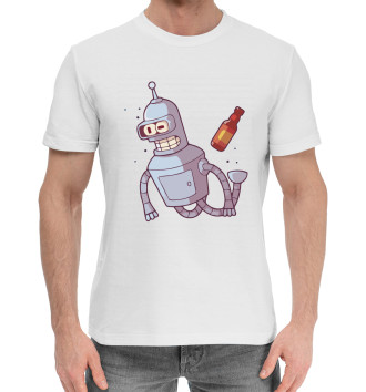 Мужская Хлопковая футболка Futurama