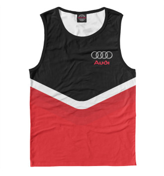 Майка для мальчиков Audi Black & Red