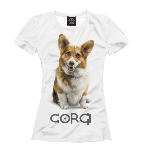 Футболка Corgi Dog для девочек 