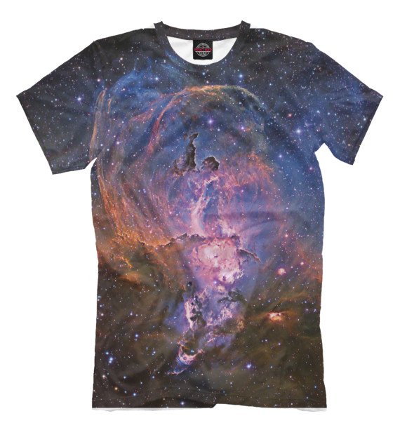Футболка Statue of Liberty nebula / Туманность Статуя Свободы (NGC 3576) для мальчиков 