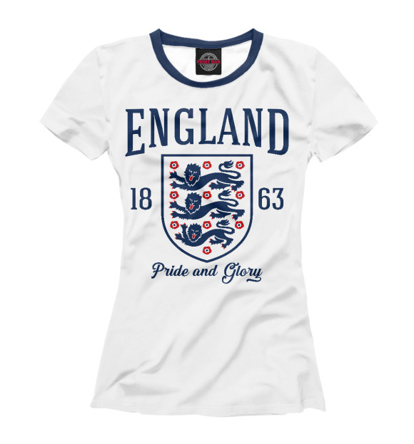 Футболка Англия для девочек 