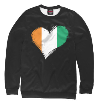 Свитшот для мальчиков Сердце Ирландии
