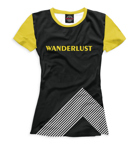 Футболка Wanderlust для девочек 