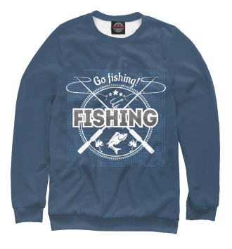 Свитшот для мальчиков Рыбалка