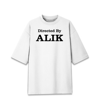 Мужская Хлопковая футболка оверсайз Directed By Alik