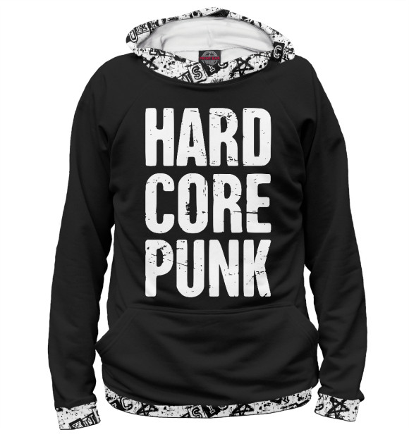 Худи Hard core punk для девочек 