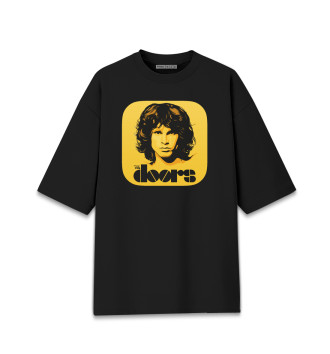 Мужская Хлопковая футболка оверсайз The Doors