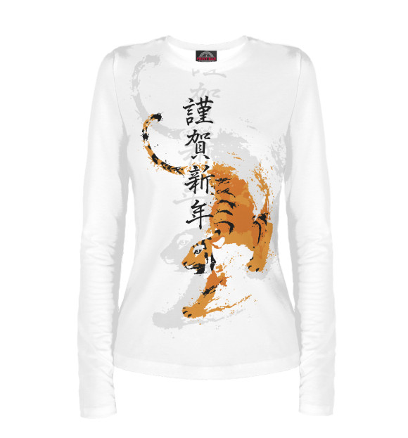 Женский Лонгслив Китайский тигр