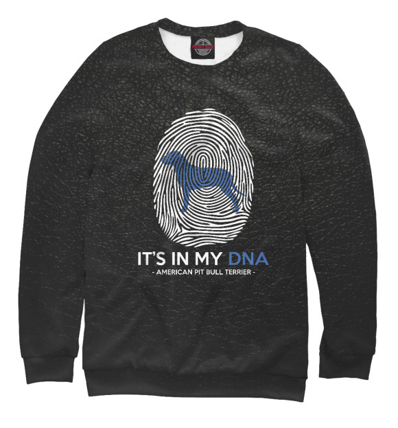 Свитшот It's my DNA Pit Bull Terrie для мальчиков 