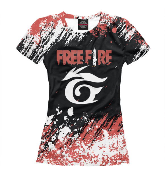 Футболка Garena Free Fire для девочек 