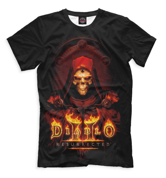Футболка Diablo II: Resurrected для мальчиков 