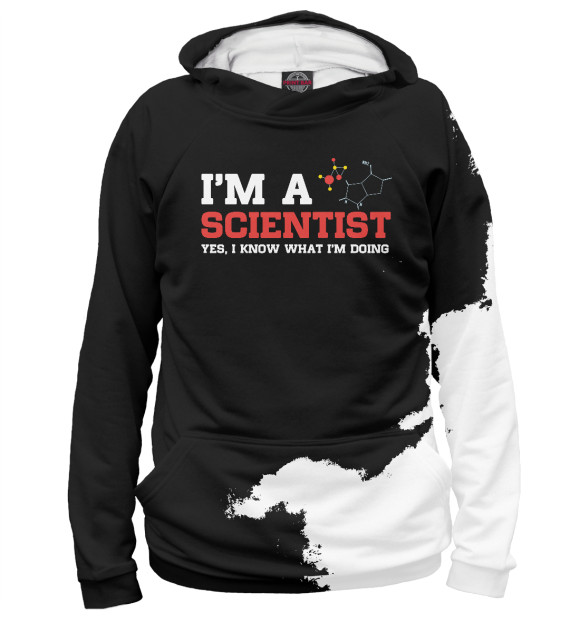 Худи I'm A Scientist для девочек 