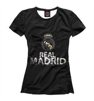 Женская Футболка FC Real Madrid