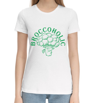 Хлопковая футболка Брокоголик