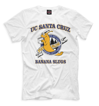 Мужская Футболка UC Santa Cruz Banana Slugs