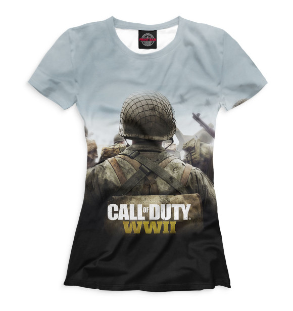 Футболка Call of Duty: WWII для девочек 