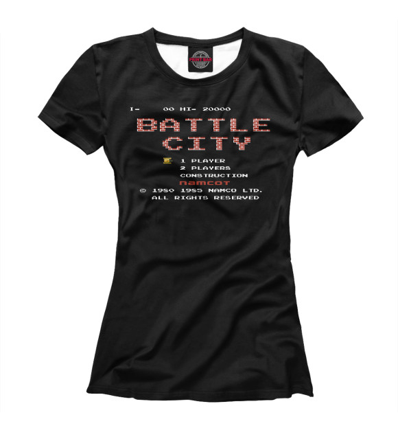 Футболка Battle City для девочек 