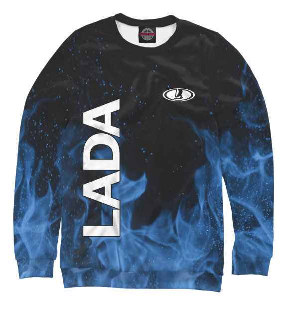 Свитшот LADA blue fire для мальчиков 