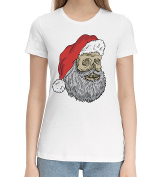 Хлопковая футболка Cool Santa