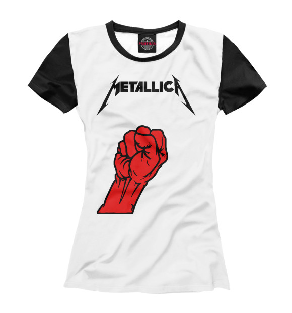 Футболка Metallica для девочек 