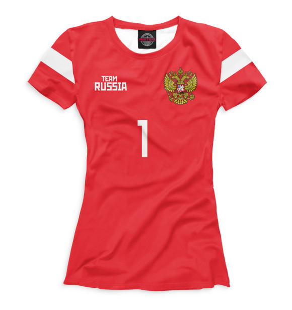 Футболка Сборная России Акинфеев для девочек 