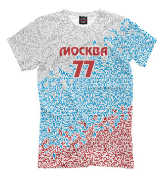 Футболка для мальчиков Москва - регион 77