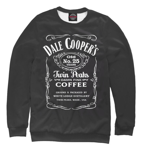 Свитшот Dale Cooper Whiskey для девочек 