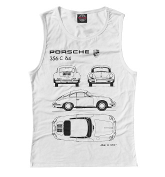 Майка для девочек Porsche 356 C '64