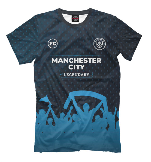 Футболка Manchester City Legendary Uniform для мальчиков 