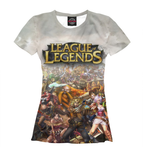 Футболка League of Legends для девочек 