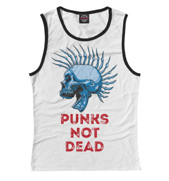 Майка для девочек Punks not dead