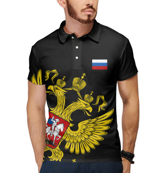 Поло Россия Флаг и Герб