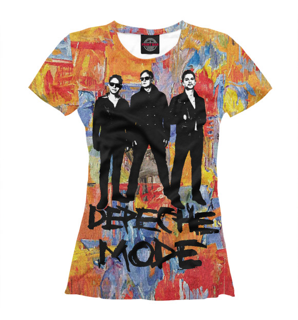 Футболка Depeche Mode для девочек 