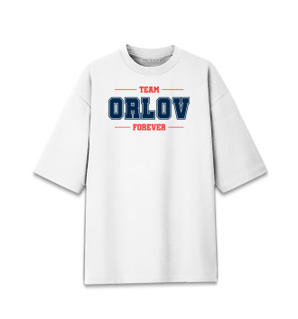 Мужская Хлопковая футболка оверсайз Team Orlov