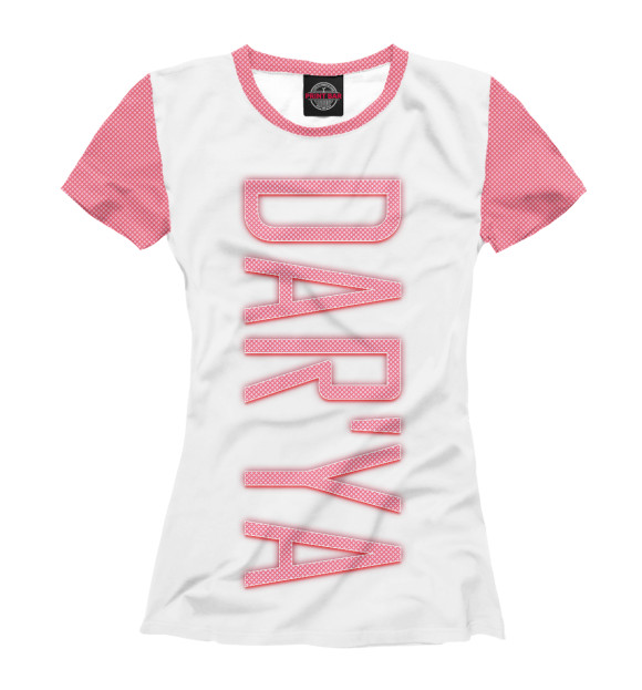 Футболка Dar'ya-pink для девочек 