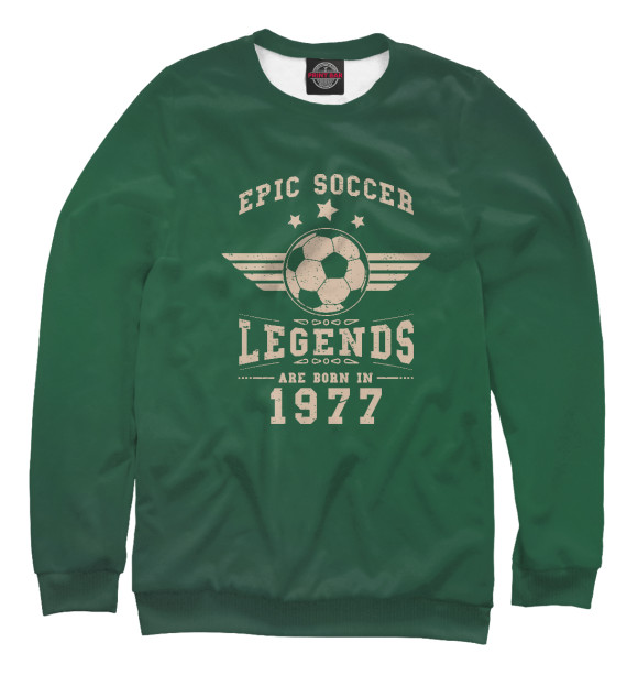 Свитшот Soccer Legends 1977 для девочек 