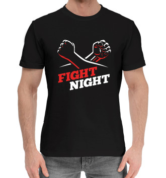 Мужская Хлопковая футболка Fight Night