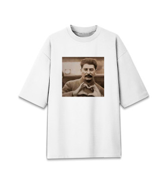 Хлопковая футболка оверсайз Сталин - Love