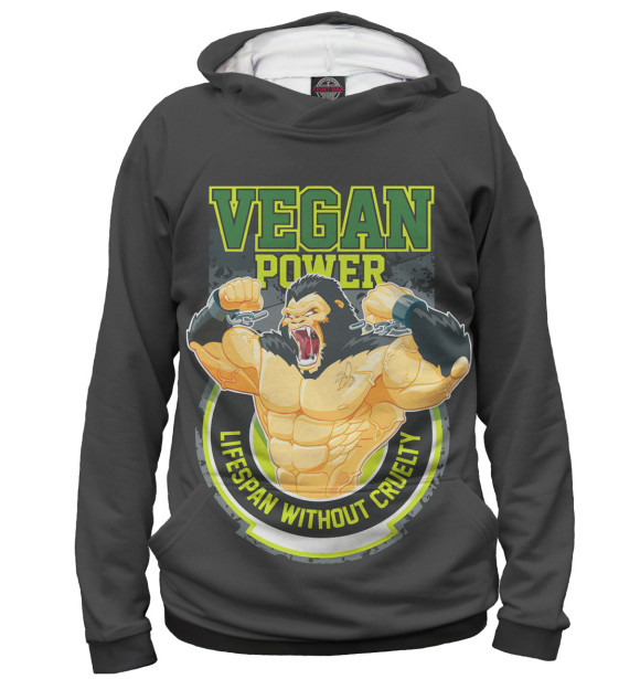 Худи Vegan Power для мальчиков 