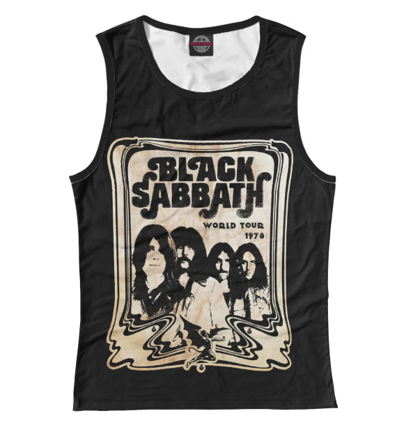 Майка Black Sabbath для девочек 
