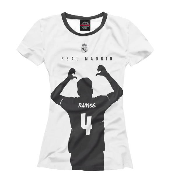 Футболка Sergio Ramos для девочек 