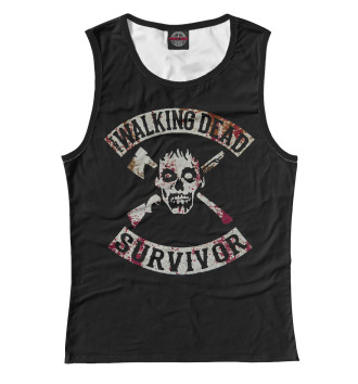 Женская Майка The Walking Dead - Survivor