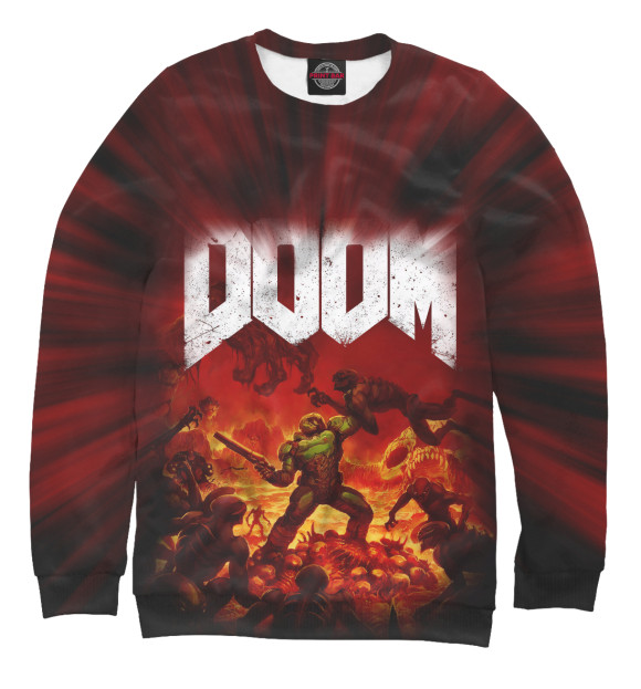 Свитшот Doom 2016 для мальчиков 