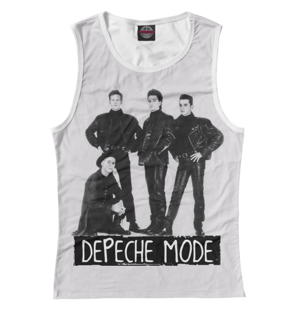 Майка Depeche Mode для девочек 