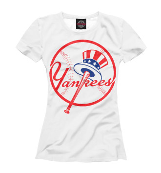 Женская Футболка New York Yankees