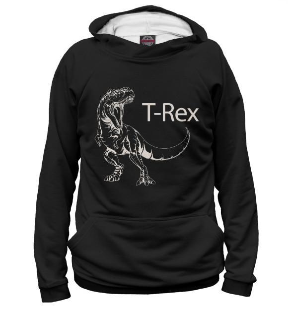 Худи T-rex для девочек 