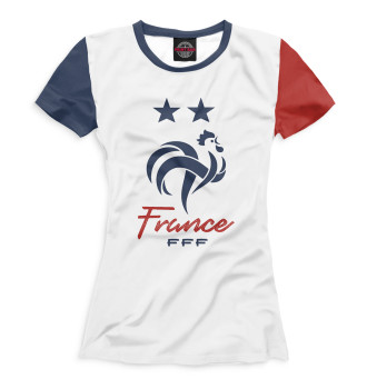 Футболка для девочек Сборная Франции