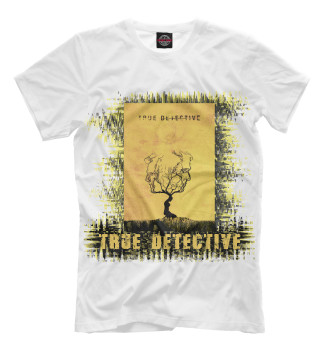 Футболка True detective (yellow theme)