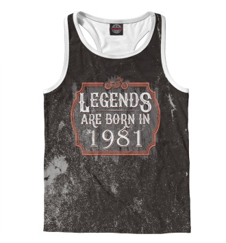 Борцовка Legends Are Born In 1981